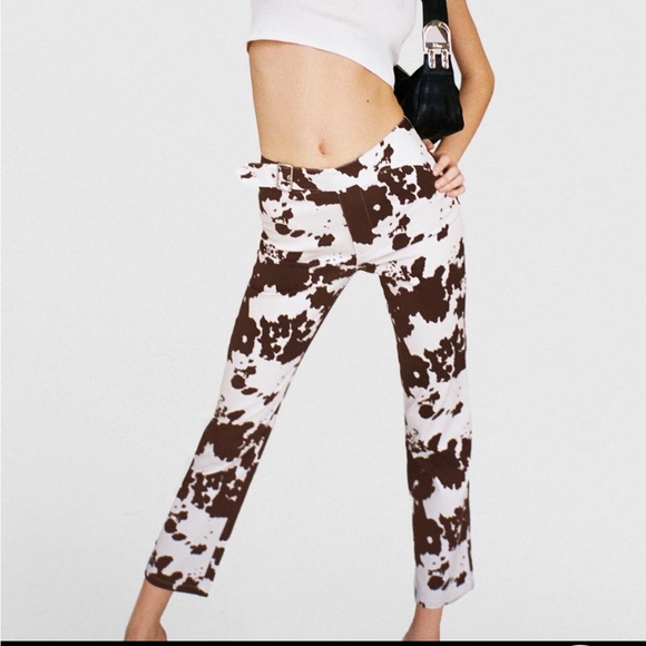 Miaou Lou Pants in Cow - Picture 1 of 4